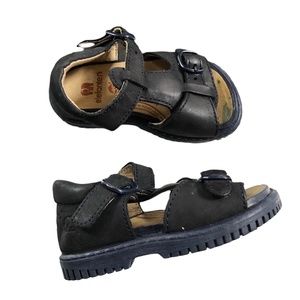 Elefanten Navy blue leather sandals 19 US 4